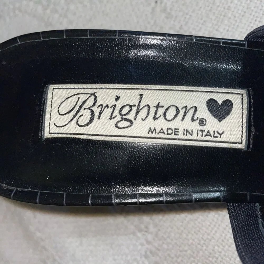 Brighton Women’s Dress Shoes Size 7.5 M Black Going Out Party Fun